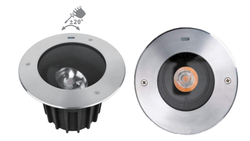 Round Recessed Uplight Adjustable Beam Angle image 2